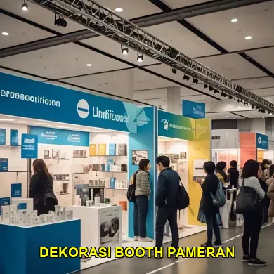 dekorasi booth pameran